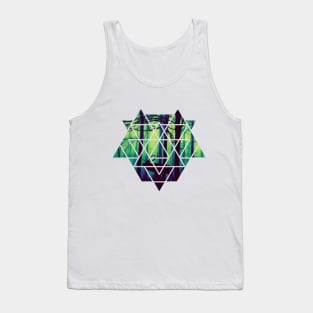 Triangle of Misty Forest Tank Top